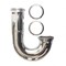 Thrifco Plumbing 22 Gauge 1-1/2 Inch x 1-1/2 Inch Chrome Plated Brass Tubular Hi 4400677 - alternate 1